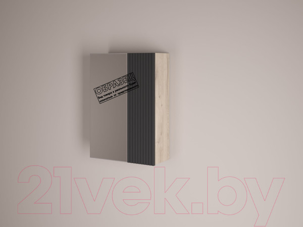 Изображение товара Шкаф с зеркалом для ванной Style Line Стокгольм ВЛДСП 50