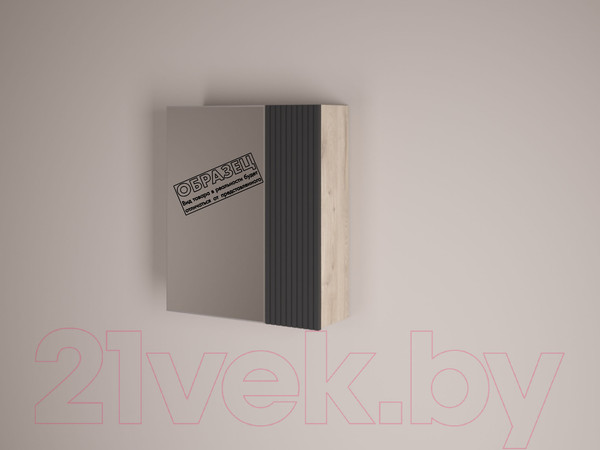 Изображение товара Шкаф с зеркалом для ванной Style Line Стокгольм ВЛДСП 65