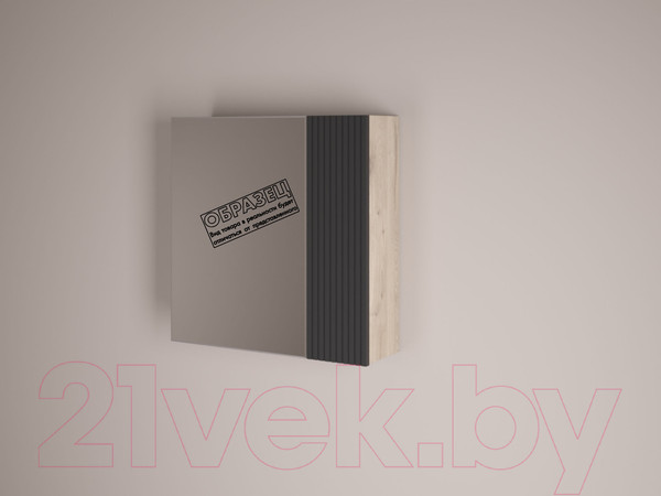 Изображение товара Шкаф с зеркалом для ванной Style Line Стокгольм ВЛДСП 100