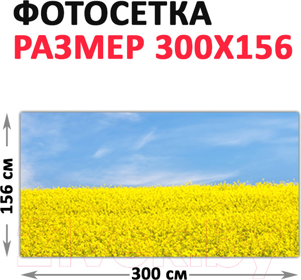 Изображение товара Фотофасад Arthata Луг / FotoSetka-300-41 (300x156)