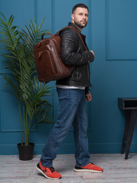 Изображение товара Рюкзак Carlo Gattini Premium Montemoro 3044-53 (коричневый)