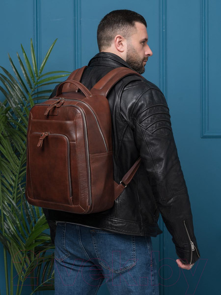 Изображение товара Рюкзак Carlo Gattini Premium Montemoro 3044-53 (коричневый)