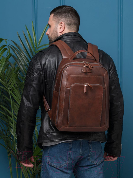 Изображение товара Рюкзак Carlo Gattini Premium Montemoro 3044-53 (коричневый)