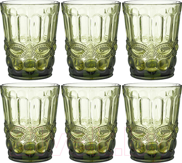Изображение товара Набор стаканов Lenardi 588-441 (6шт, зеленый)