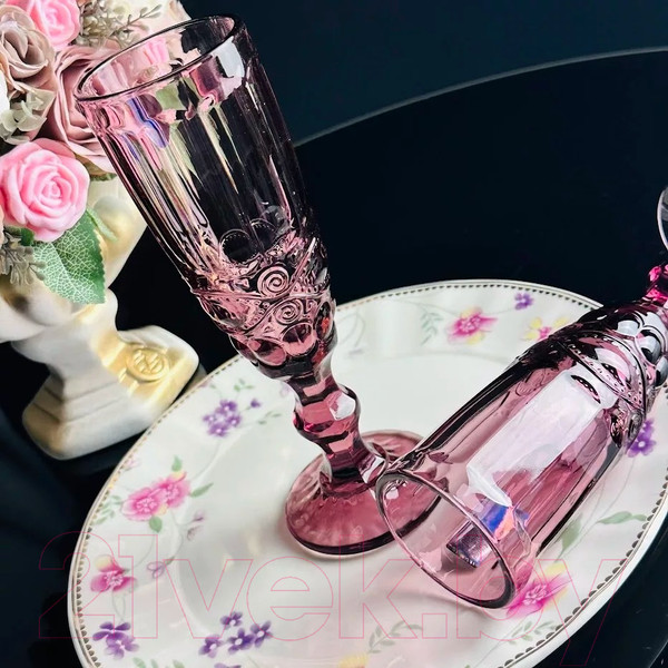 Изображение товара Набор бокалов Lenardi 588-442 (6шт, розовый)