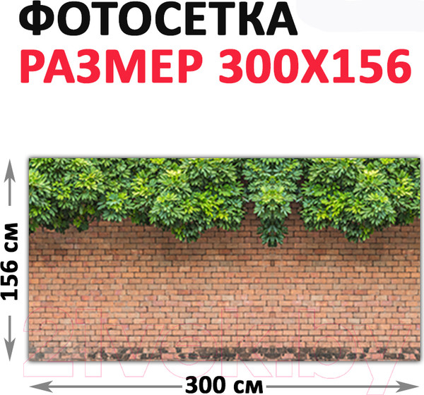 Изображение товара Фотофасад Arthata Виноград / FotoSetka-300-27 (300x156)