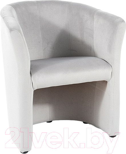 Изображение товара Кресло мягкое Signal TM-1 Velvet (Bluvel 03 светло-серый/венге)