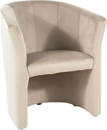 Изображение товара Кресло мягкое Signal TM-1 Velvet (Bluvel 28/бежевый)