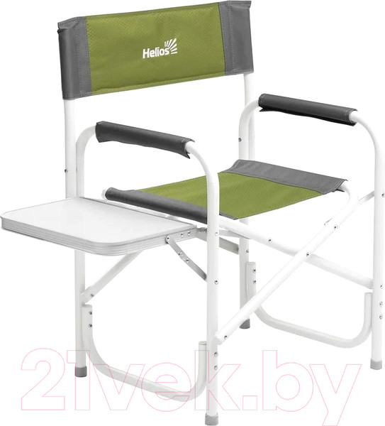 Изображение товара Кресло складное Helios Т-HS-DC-95200T-GG (серый/зеленый)