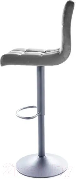Изображение товара Стул барный Signal C105 Velvet (Bluvel 14 серый/черный)