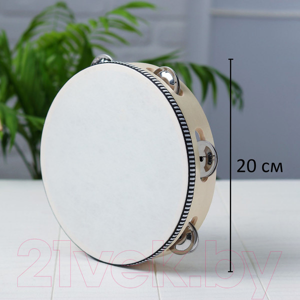 Изображение товара Музыкальная игрушка Sima-Land Бубен Классика / 4619663