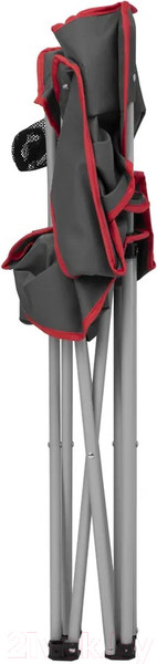 Изображение товара Кресло складное Nisus N-96806H-GR-1 (серый/красный)