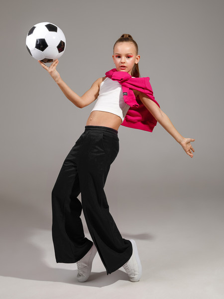 Изображение товара Штаны детские Amarobaby Style / AB-OD23-S6/09-122 (черный, р.122)