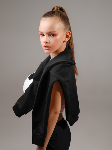 Изображение товара Штаны детские Amarobaby Style / AB-OD23-S6/09-128 (черный, р.128)