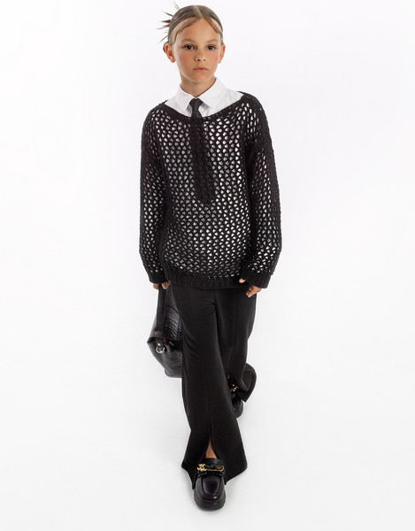 Изображение товара Штаны детские Amarobaby Style / AB-OD23-S6/09-128 (черный, р.128)