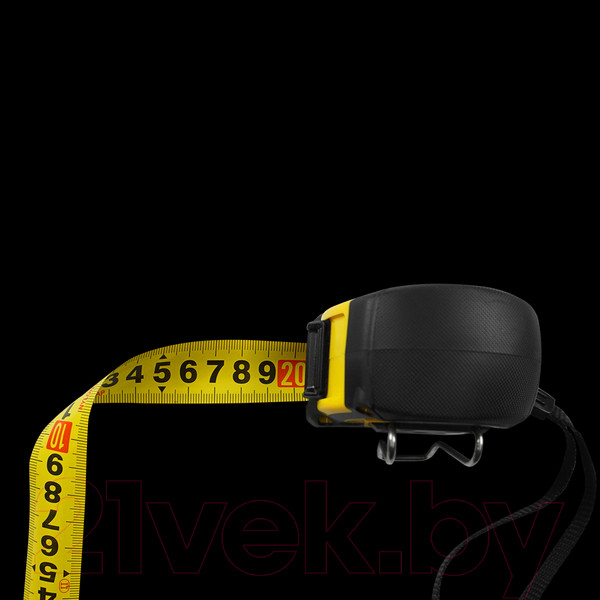 Изображение товара Рулетка BERGER 0.025x7.5м / BG1353 (магнит, нейлон, шкала двусторонняя)