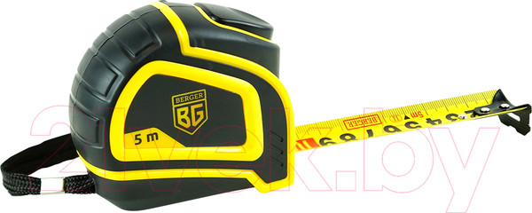 Изображение товара Рулетка BERGER Ударопрочная с автостопом 0.025x5м / BG1758