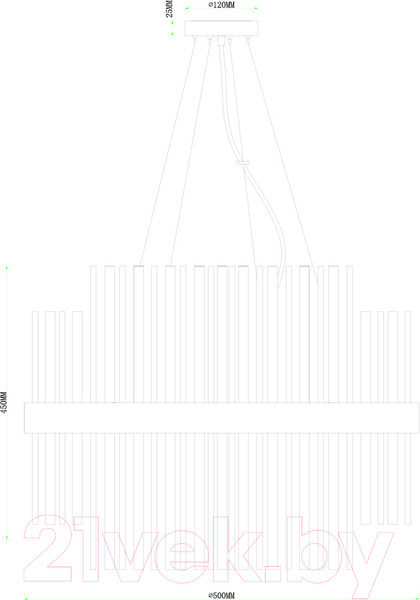 Изображение товара Люстра Arte Lamp Montreal A1034SP-12CC