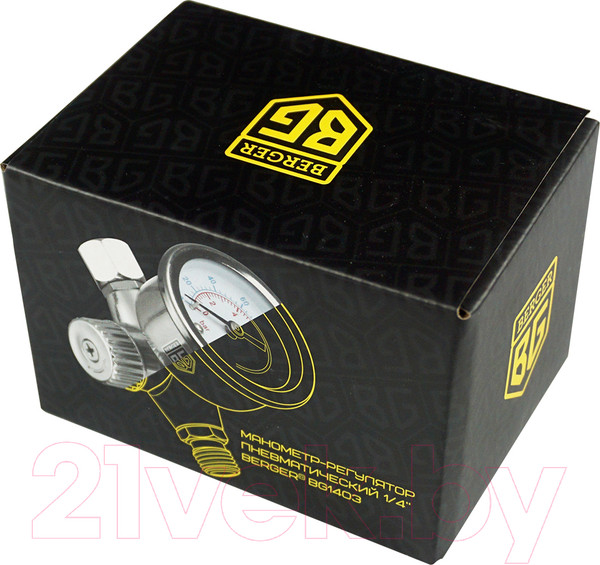 Изображение товара Реле давления BERGER 1/4” / BG1403 (с манометром)