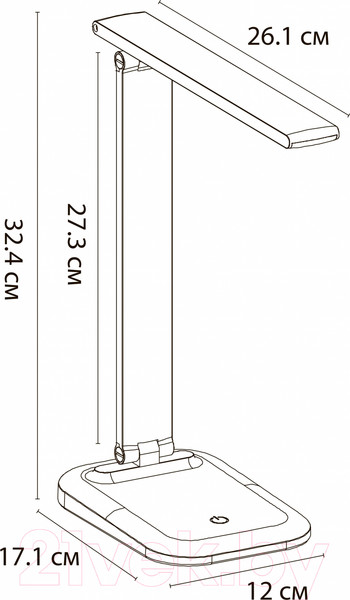 Изображение товара Настольная лампа Arte Lamp London A5124LT-1BK