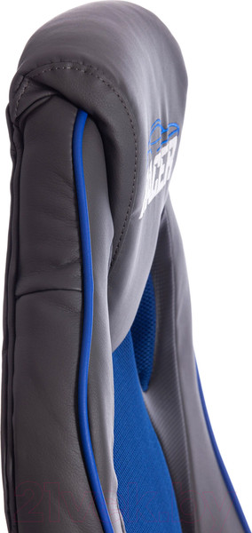 Изображение товара Кресло геймерское Tetchair Racer Gt кожзам/ткань (металлик/синий)