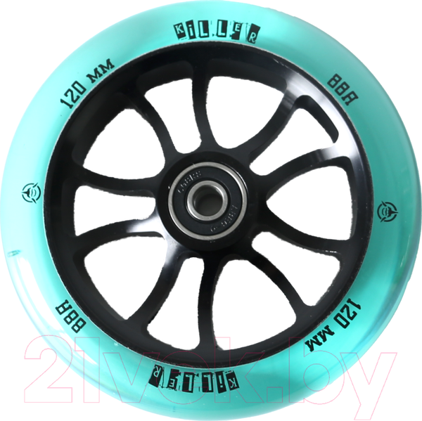 Изображение товара Колесо для самоката Ateox Killer Al / WK2-110 (черный/бриз)