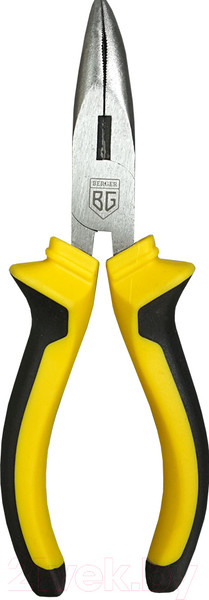 Изображение товара Длинногубцы BERGER Изогнутые 160мм / BG1213