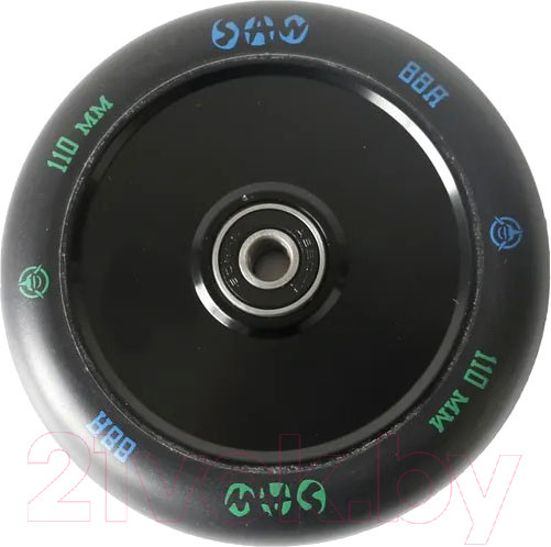 Изображение товара Колесо для самоката Ateox SAW Full Core AL / WS2-110 (черный)