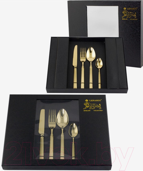 Изображение товара Набор столовых приборов Lenardi 197-014 (24пр)