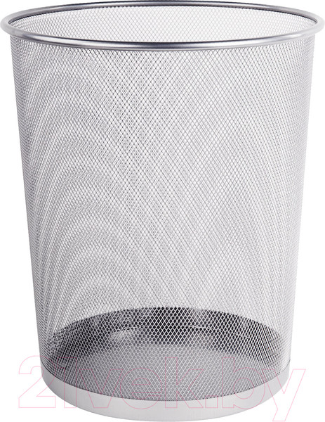 Изображение товара Корзина для бумаг Brauberg Germanium / 231957 (серебристый)