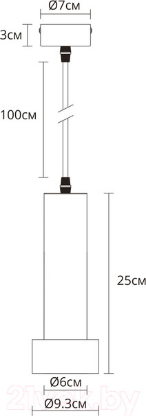 Изображение товара Потолочный светильник Arte Lamp Ran A3147SP-1PB