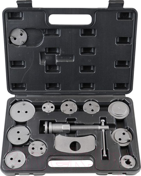 Изображение товара Набор автоинструмента BERGER Для сжатия тормозных цилиндров / BG1944 (13 предметов, в кейсе )