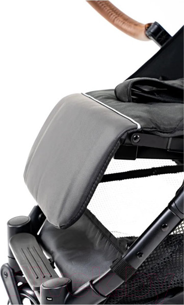 Изображение товара Детская прогулочная коляска Tomix Luna Lux / HP-718LUX (черный)