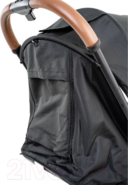 Изображение товара Детская прогулочная коляска Tomix Luna Lux / HP-718LUX (черный)