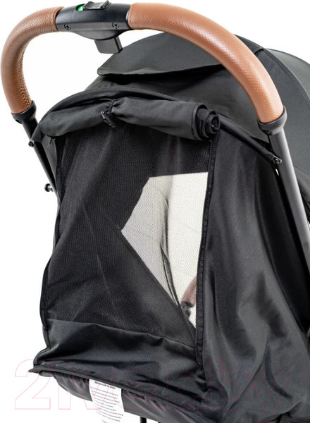 Изображение товара Детская прогулочная коляска Tomix Luna Lux / HP-718LUX (черный)