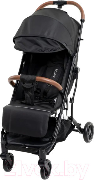 Изображение товара Детская прогулочная коляска Tomix Luna Lux / HP-718LUX (черный)