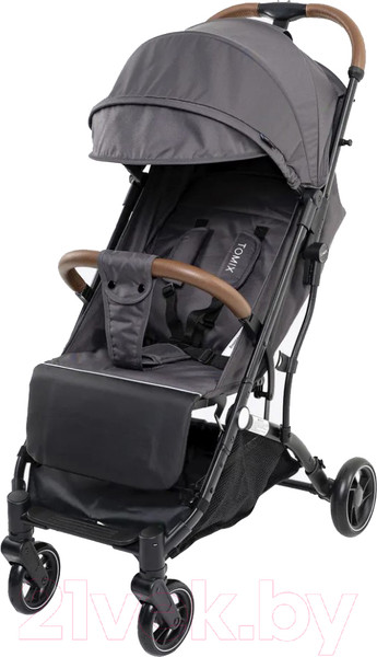 Изображение товара Детская прогулочная коляска Tomix Luna Lux / HP-718LUX (темно-серый)