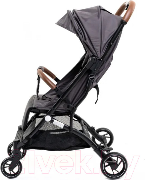 Изображение товара Детская прогулочная коляска Tomix Luna Lux / HP-718LUX (темно-серый)