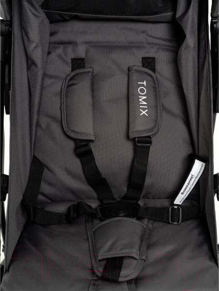 Изображение товара Детская прогулочная коляска Tomix Luna Lux / HP-718LUX (темно-серый)