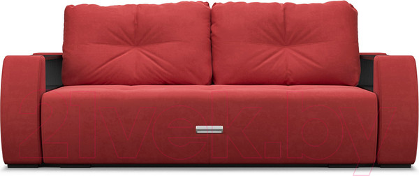 Изображение товара Диван Mebel-Ars Еврокнижка Мальтида (кордрой красный)