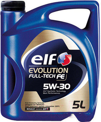 Изображение товара Моторное масло Elf Evolution Full-Tech R 5W30 (5л)