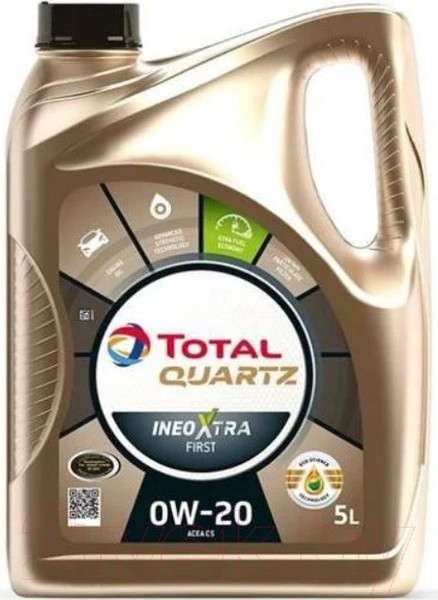 Изображение товара Моторное масло Total Quartz Ineo Xtra First 0W20 (5л)