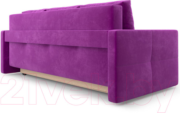 Изображение товара Диван Mebel-Ars Еврокнижка Марсель №2 (фиолетовый)