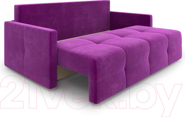 Изображение товара Диван Mebel-Ars Еврокнижка Марсель №2 (фиолетовый)