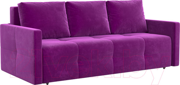 Изображение товара Диван Mebel-Ars Еврокнижка Марсель №2 (фиолетовый)