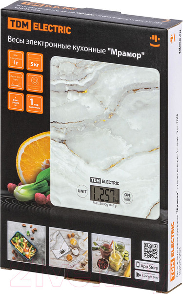 Изображение товара Кухонные весы TDM Мрамор SQ4025-0004