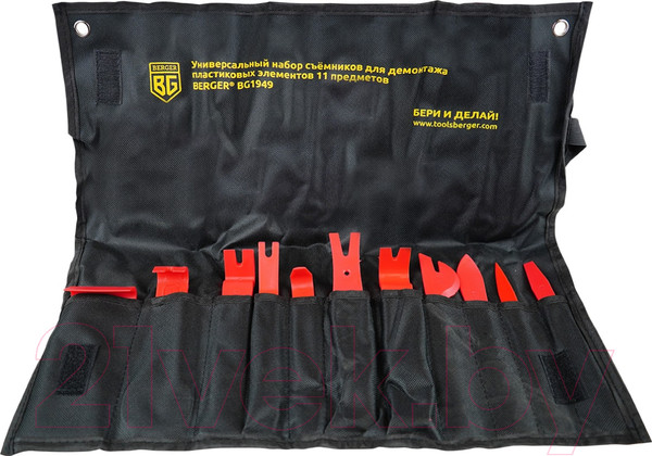 Изображение товара Набор съемников BERGER BG1949 (11 предметов)