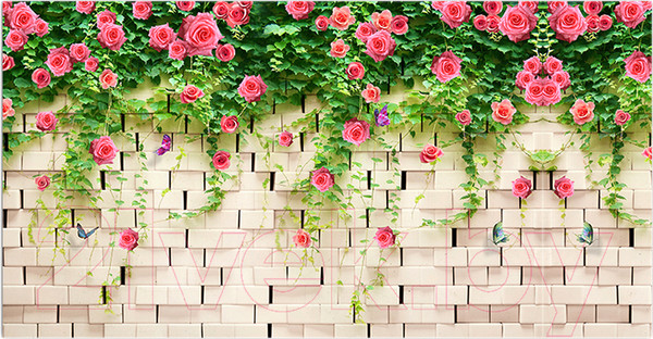Изображение товара Фотофасад Arthata Розы / FotoSetka-300-76 (300x156)