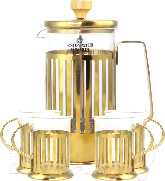 Изображение товара Френч-пресс Lenardi 139-033 (со стаканами)