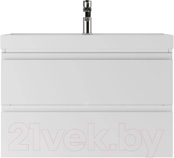 Изображение товара Тумба под умывальник Домино Classica 80 Graffo В2 DGr2105T (белый глянец)